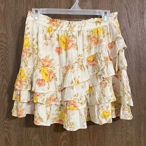 AE NWT floral skirt!